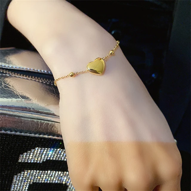 Special Offer New Heart-to-Heart Bracelet Fashion Women's Cute