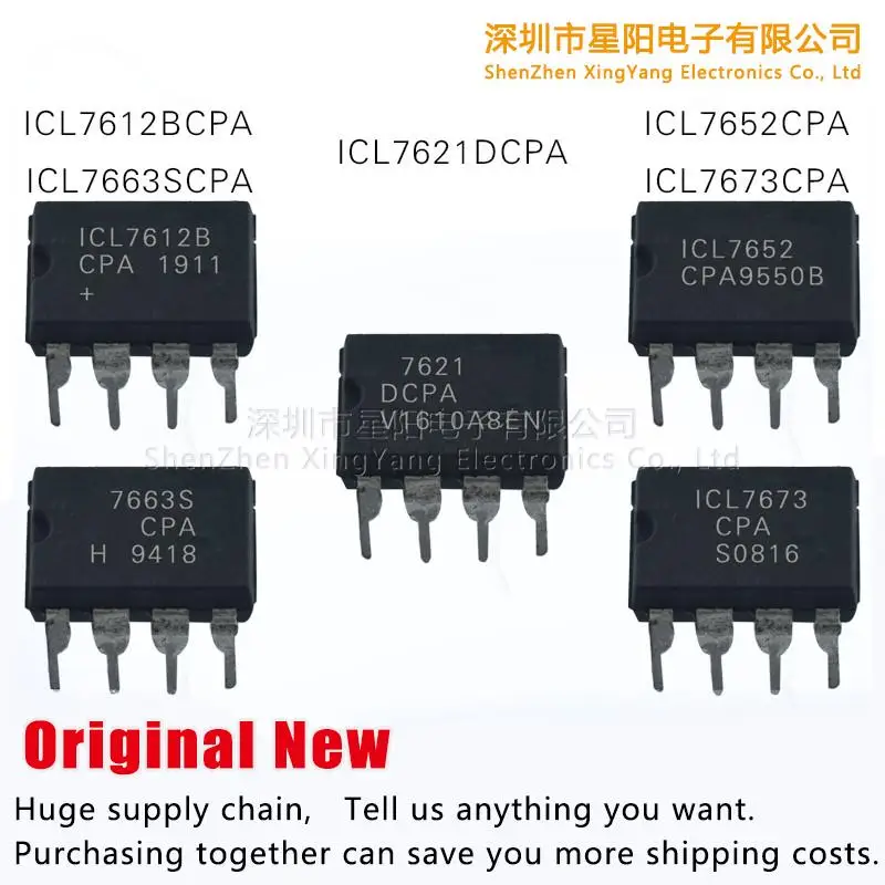 

ICL7612BCPA ICL7663SCPA ICL7621DCPA ICL7673CPA ICL7652CPA