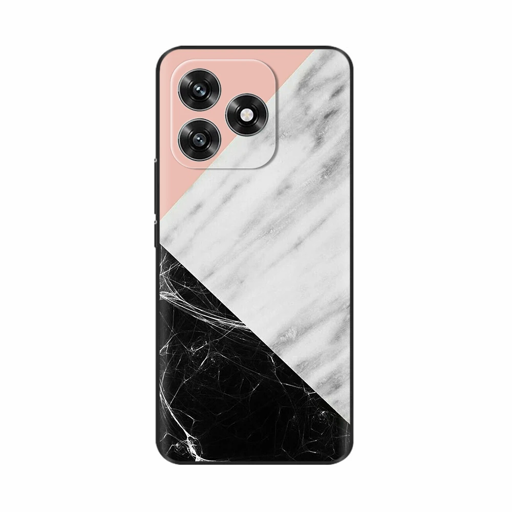 Black Silicone Shockproof Phone Case - Soft Back Cover and Protective Shell