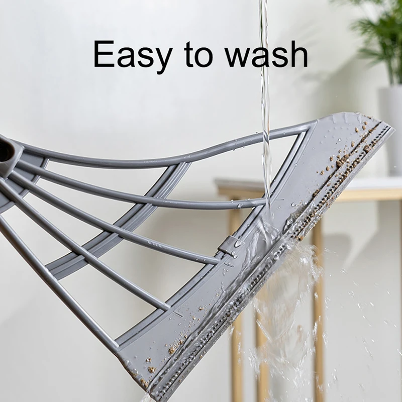 Silicone Squeegee Broom Wiper Window Washing Multifunctional Household Home Floor Glass Scraper Hand-push Mirror Cleaning Tools