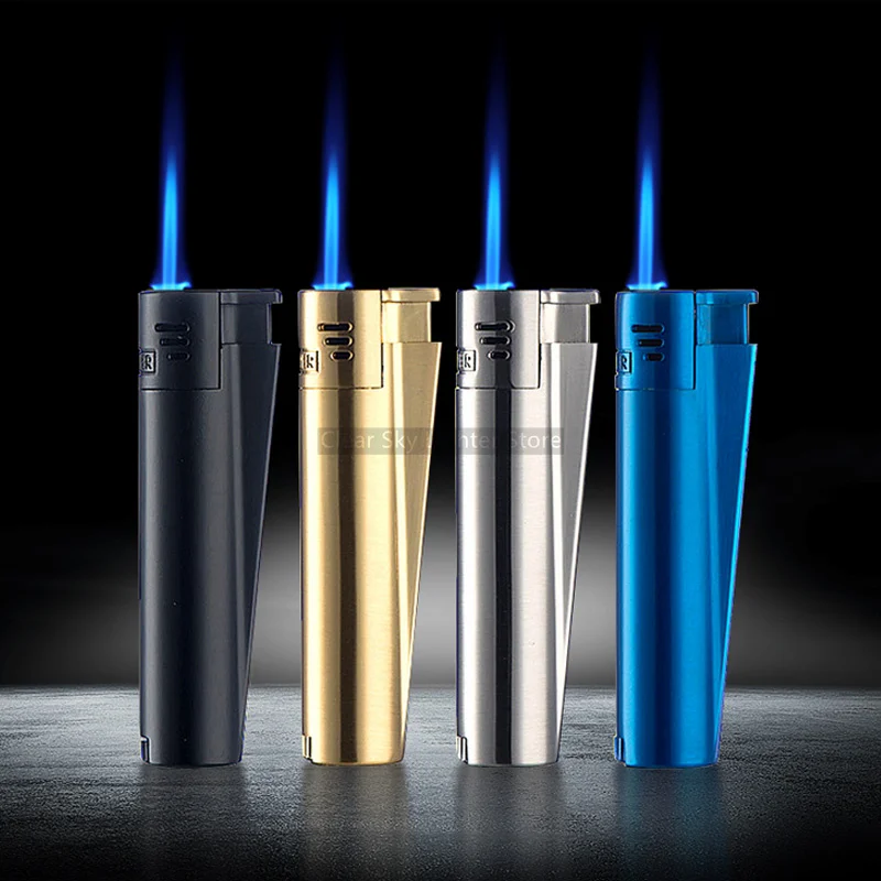 Description Picture 2 of itemSpanish Original Clipper Lighters Direct Jet Flame Butane Gas Metal Electronic Lighters Collection Of High-quality Men'S Gadgets