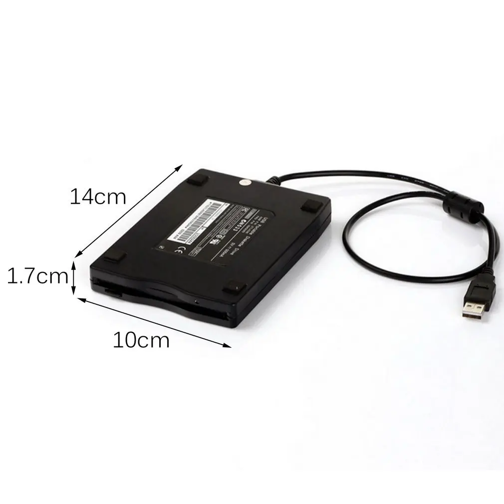 USB Floppy Disk Reader Drive 3.5&rdquo; External Portable 1.44 MB FDD Diskette Drive for Windows 7 8 2000 XP Vista PC Laptop Desktop