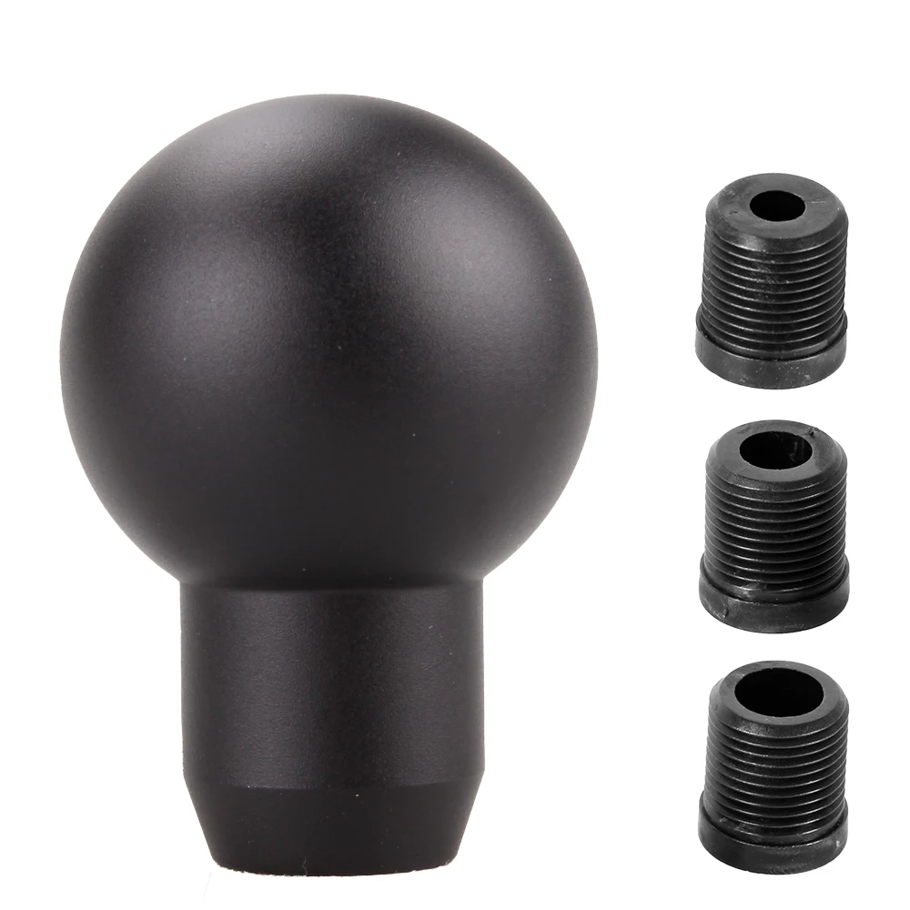 Pomello Cambio Sfera JDM DURACON Bianco Lucido – Filetto M12 Con Adattatori Per Honda, Nissan, Subaru, Toyota