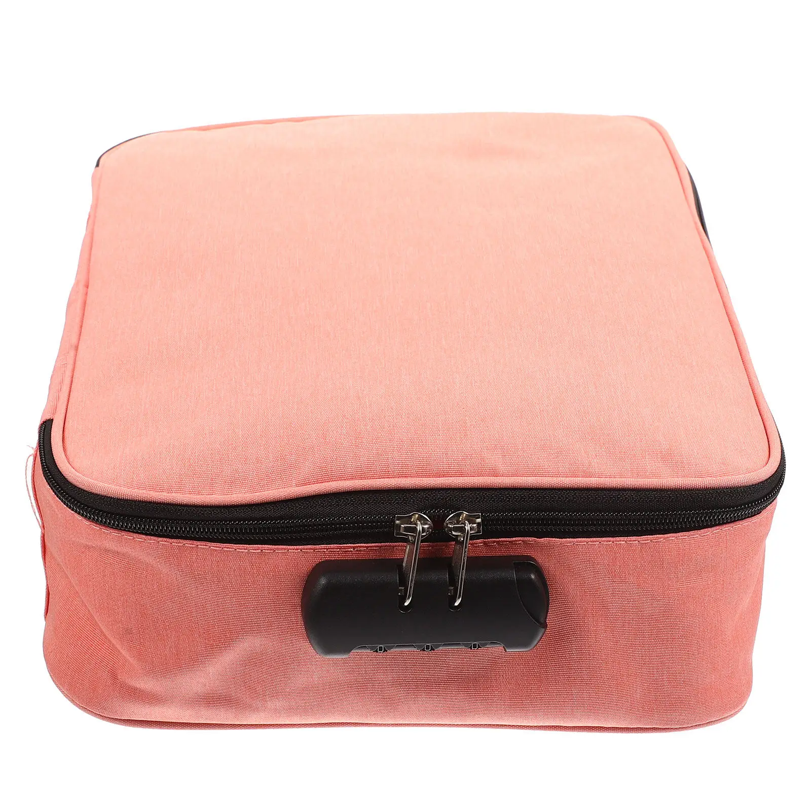 접이식 다층 파일 보관 가방 방수 방화 문서 정리함 상자 가정용 증명서 정리함 홀더