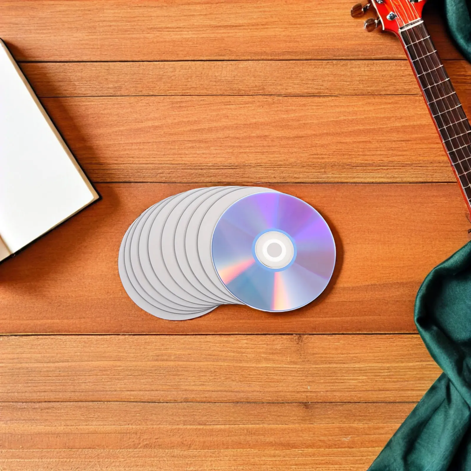 10Pcs 빈 Dvd-R Cd-Rw 디스크 신뢰할 수 있는 장기 보관 품질 회의 녹화 비디오 백업을 위한 재기록 가능한 광학 디스크