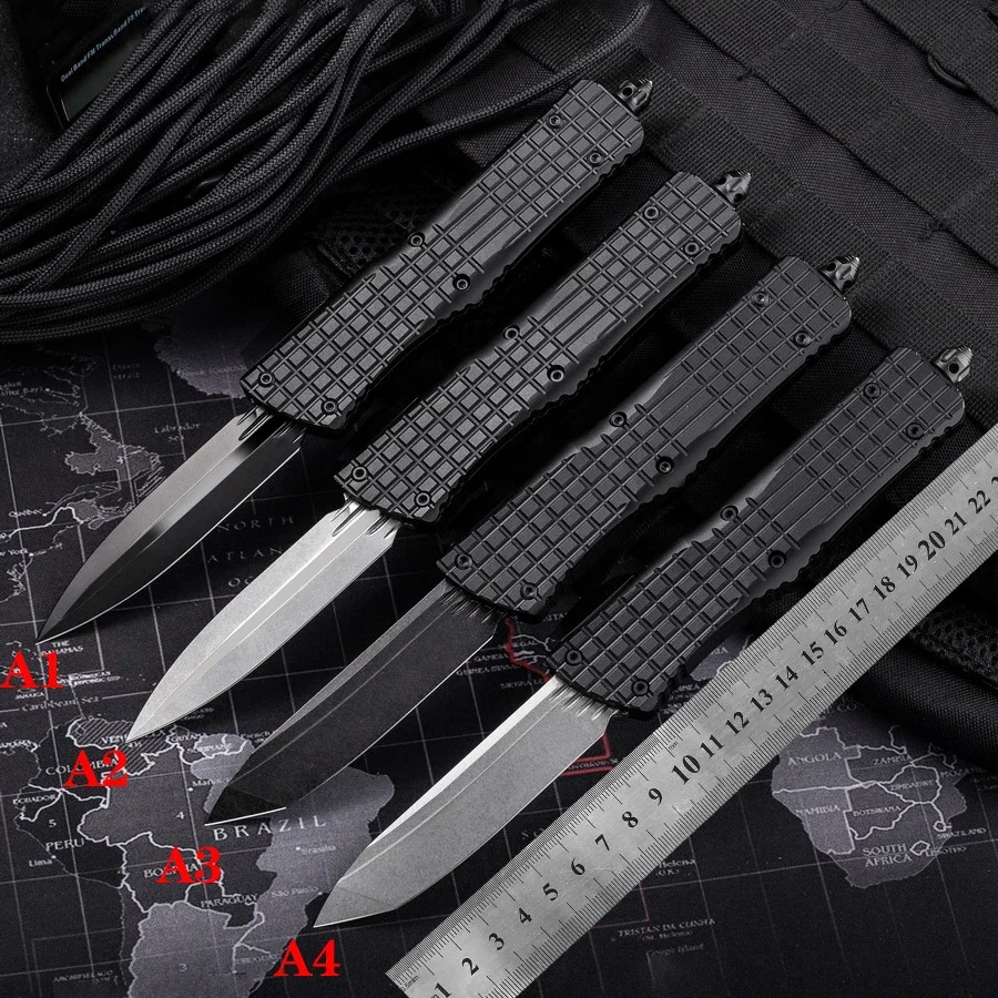 

MT VG10 blade Aluminum handle Survival EDC camping hunting outdoor kitchen Tool Key Utility knife