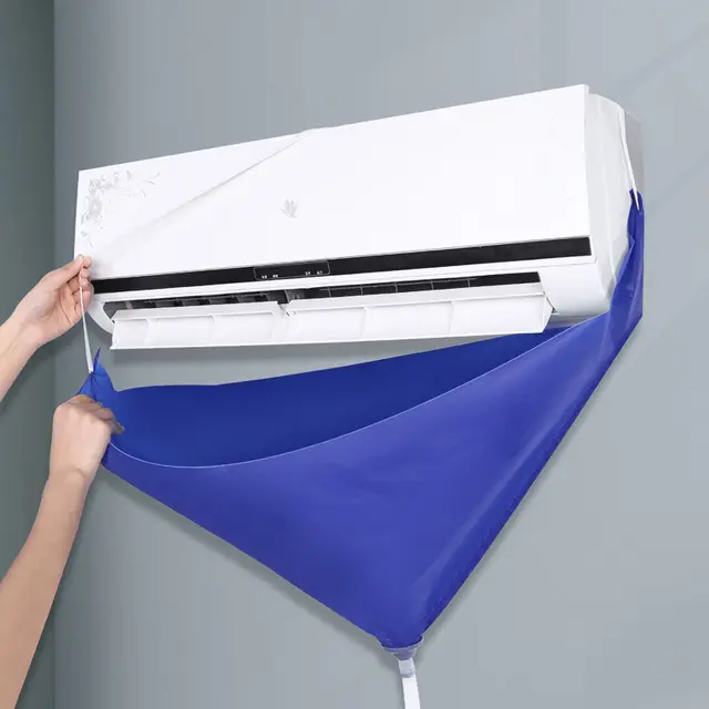 93 Cm -Es Légkondicionáló Tisztító Táska Vízcsövetisztító Vízálló Porvédelemmel A Függőben Lévő Kiegészítőkhöz - Image 2