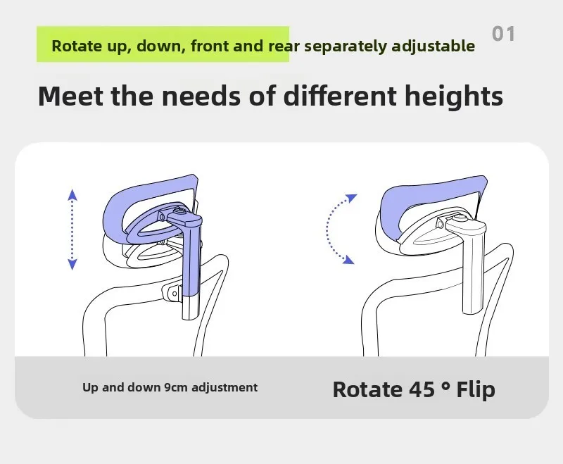 UVR Gaming Computer Chair Home Office Chair Ergonomic Design Reclining Armchair Furniture Lift Adjustable Athletic Chair