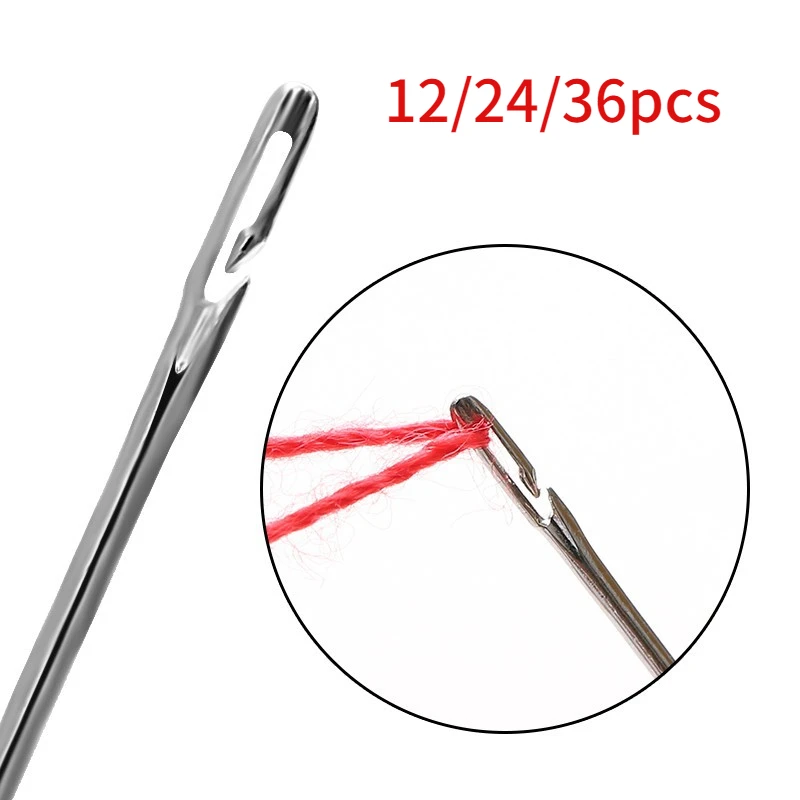 DIYBlindSewingNeedlesElderlyBigHoleStainlessSteelNeedlefor