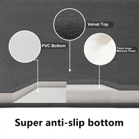 Super absorbent floor mat, super absorbent bath mat, super anti slip coral velvet bathroom floor mat, door mat 2