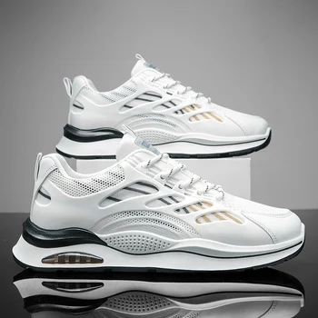 Men's Sport Sneakers Breathable Mesh Fashion 2023 New Running Shoes High Quality Outdoor Casual Shoes 1