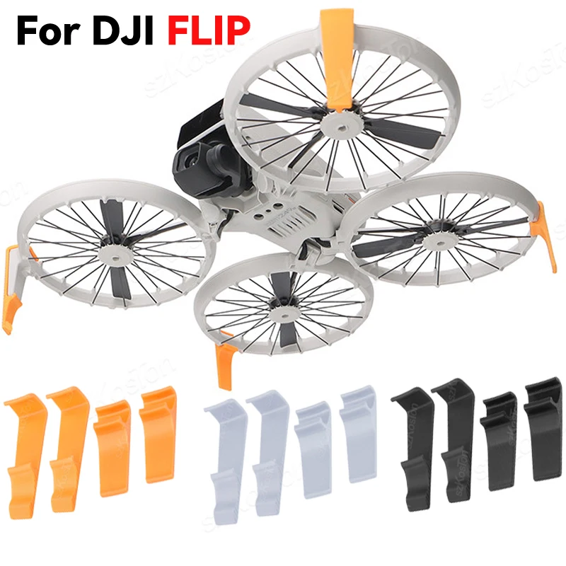 Drone Landing Gear Landing Gear For DJI Flip Rear Bracket Height Increasing Tripod Legs Gimbal Protection Fixed Bracket Support Leg