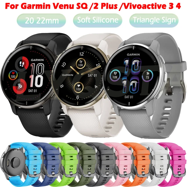 Watch Strap Band For Garmin Forerunner 255 955 245 645 Venu Vivoactive 2 3  4 5