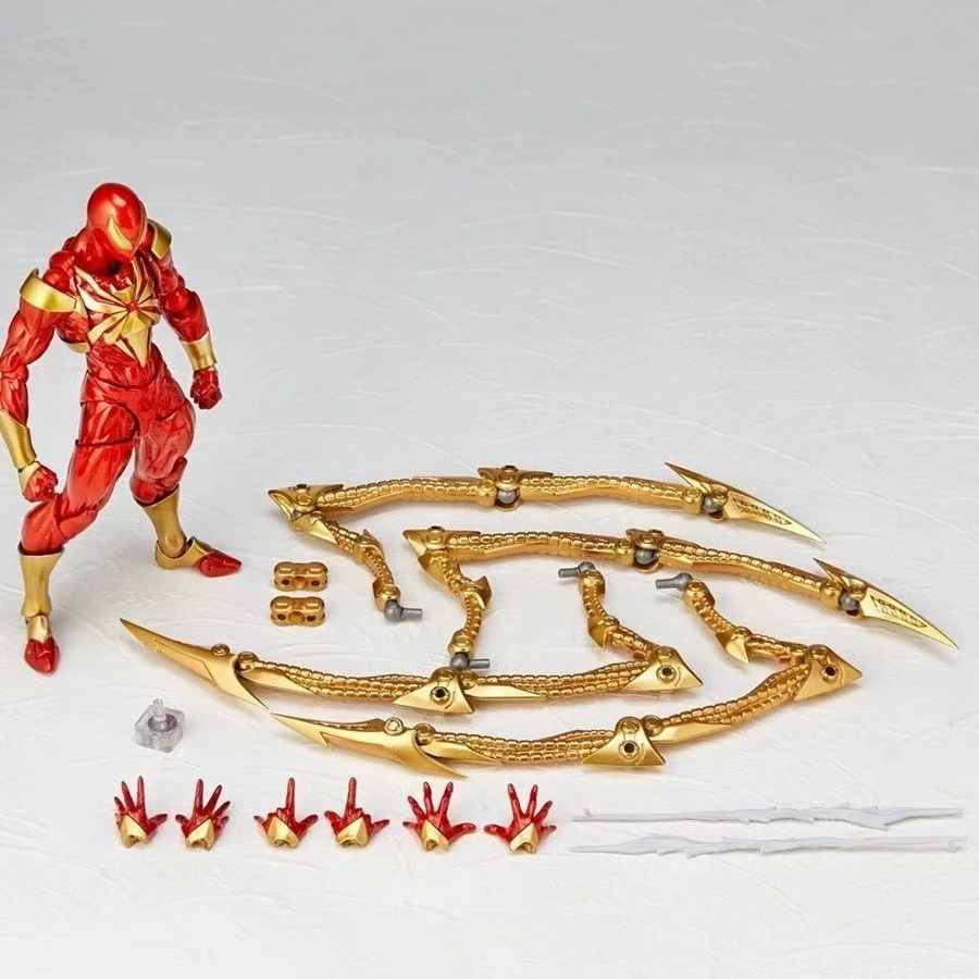 Figure Iron Spiderman Rouge ou Noir