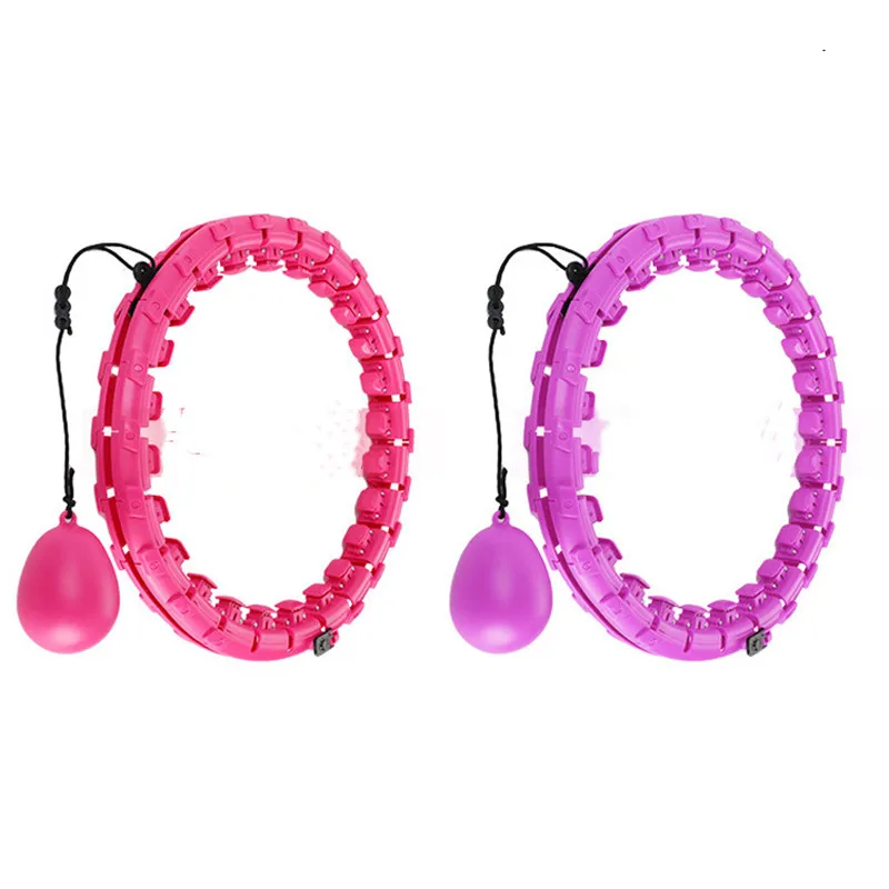 Sport Hoops Yoga Fitness Adjustable Waist Training Ring