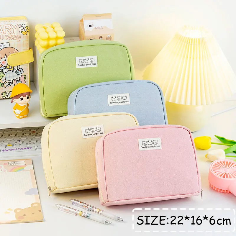 Pencil Case Large Capacity for Girls Japanese Korean Schools Offices