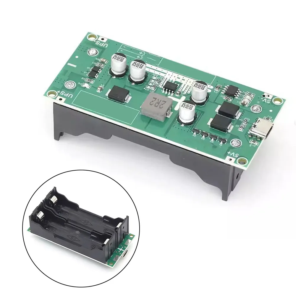 1pc High Power Lithium Battery Boost Module 12V UPS Battery Protection Electronic Board Uninterrupted Power Supply Replace
