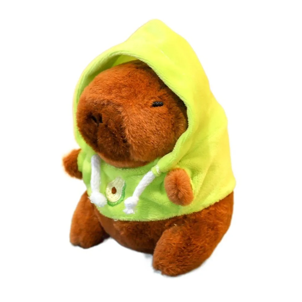 thumbnail image 1 of Soft Capybara Plush Toy with Wings Small Size Simulation Doll Stuffed Animals Hoodie Anime Fluffty Toy for Child Gift, 1 of 5