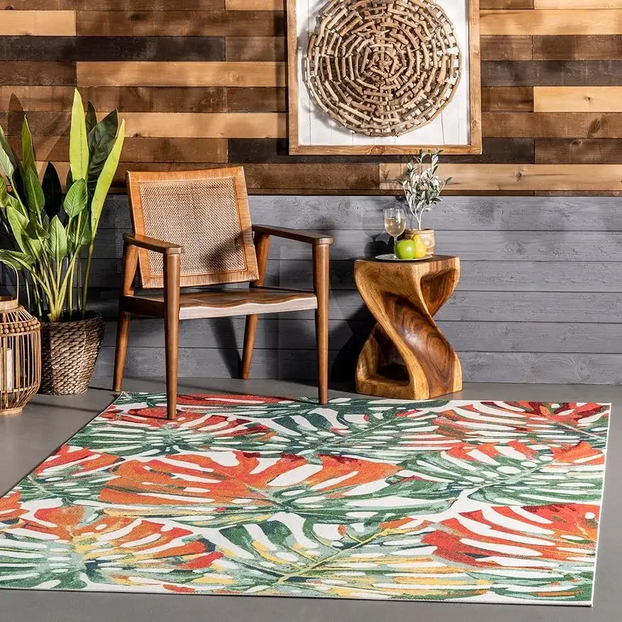 

Современный Цветочный Коврик nuLOOM Janice, 10x13, Мульти