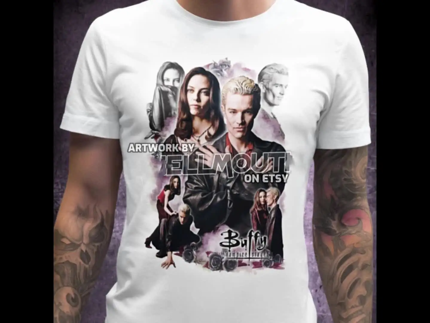 Хлопковая футболка унисекс Shitlickers Cracked Cop Skulls