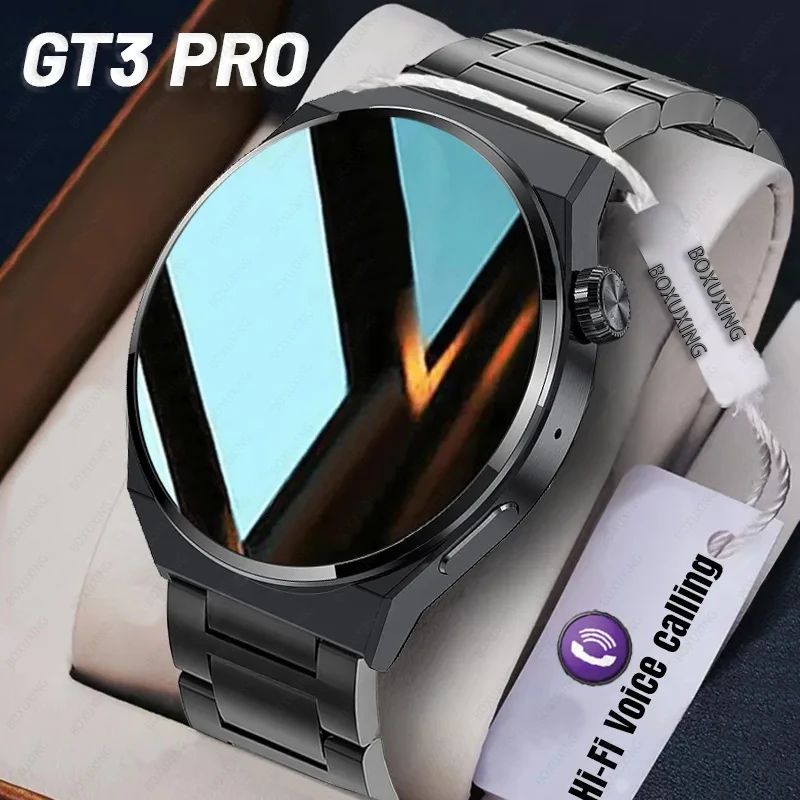For Huawei Xiaomi GT3 Pro Smart Watch Men AMOLED 390*390 HD Screen ...