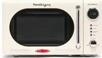 Retro Compact Countertop Microwave Oven 0.7 Cu. Ft. - 700-Watts with LED Digital Display, Child Lock -Easy Clean Interior 1