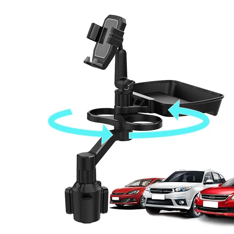 

Подстаканник для мобильного телефона, съемное крепление для телефона, вращение на 360 градусов, подстаканник с твердым основанием, разъем для телефона для автомобиля