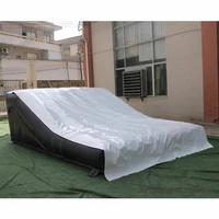 Commerical Inflatable Mtb Landing Airbag,Sloped Jump Air Bag Mat, Mountain Bike Airbag Ramp Motocross Landing Bag For Bmx Landin 2