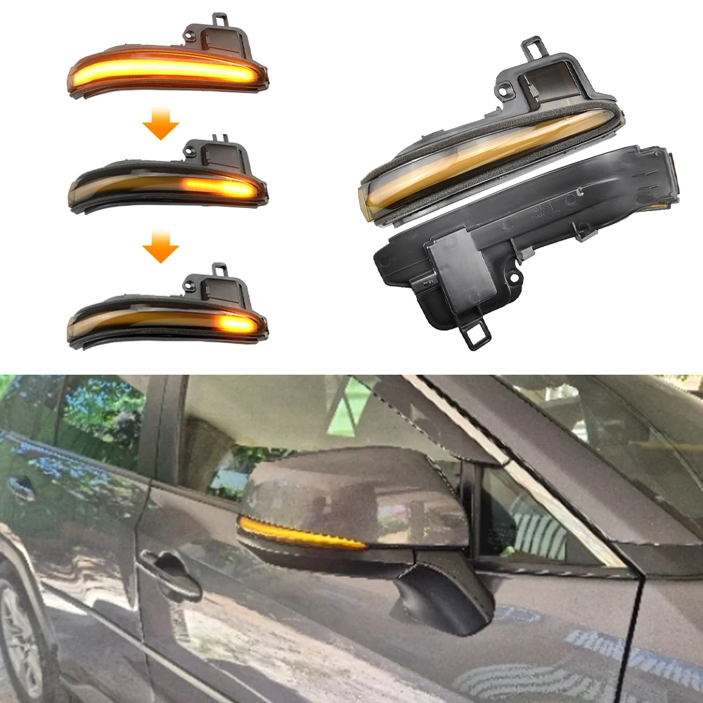 Clignotant De Rétroviseur Gauche Ou Droite Jaune LED Pour Toyota RAV4 2019-2021 Et Tacoma 2016-2021