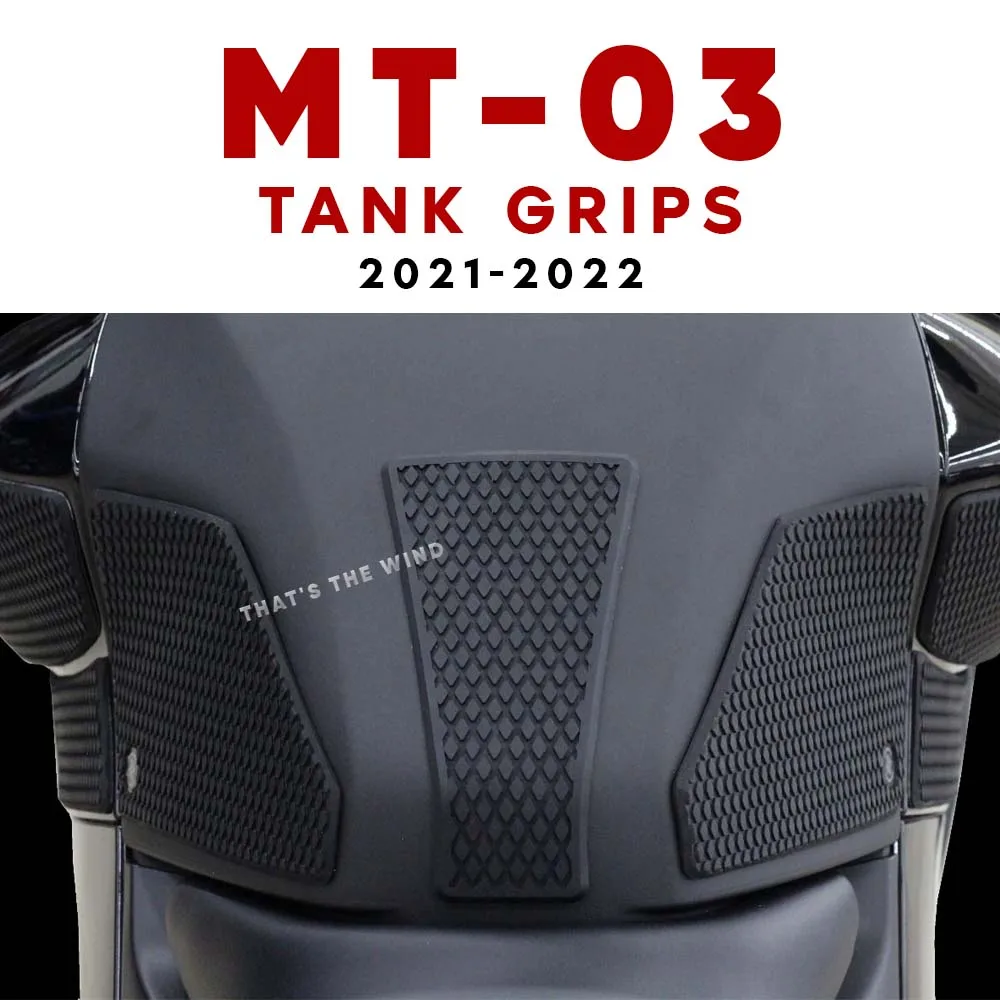 For Yamaha MT03 MT-03 MT25 2020 2021 Snake Skin Tank Pads Grips MT 03 MT 25 Protector Stickers Decal Knee Side Fuel Traction Pad