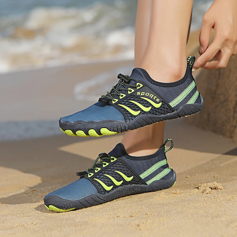 aqua shoes2024 New Beach Aqua Men Quick Dry Women Breathable water Sneakers Footwear Barefoot Swimming Hiking Gym Shoes