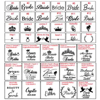 Peignoir de mariage personnalisé avec nom et Date, en fausse soie, pour mariée, demoiselle d'honneur, pour enterrement de vie de jeune fille 4