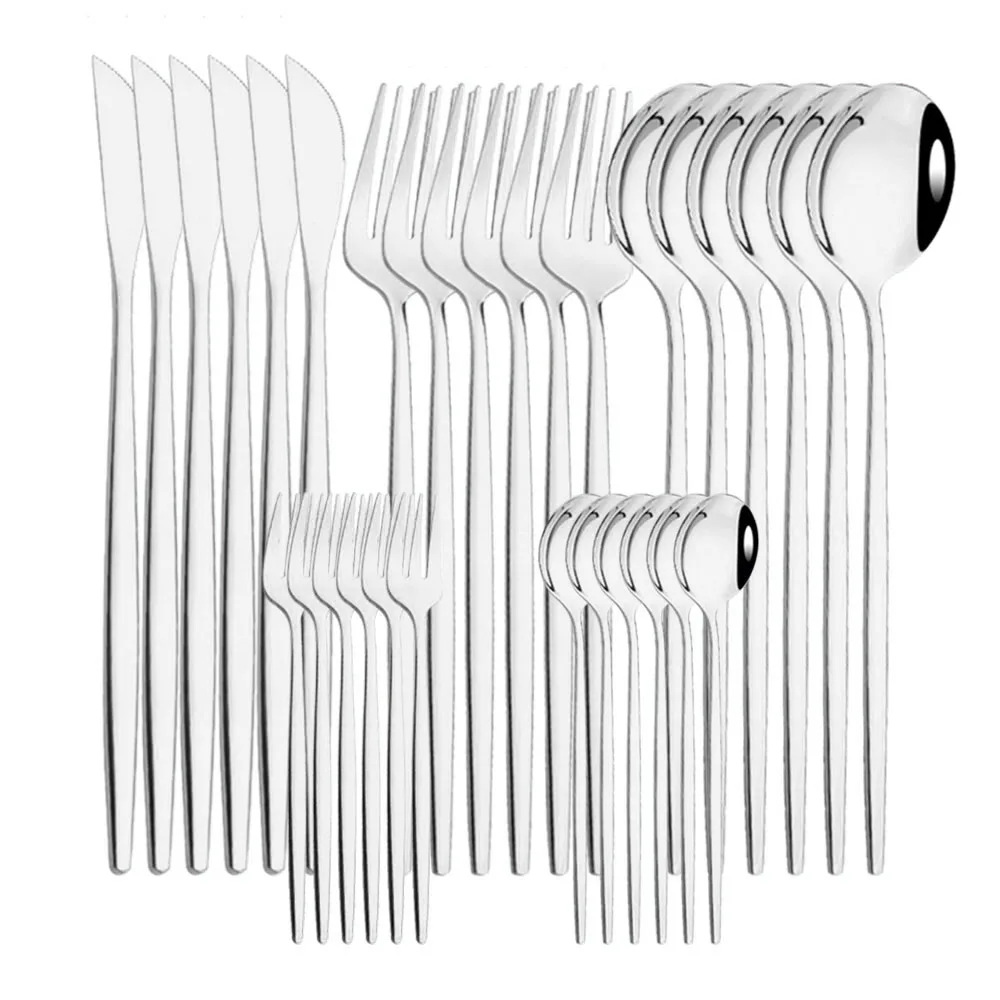 30Pcs Silver