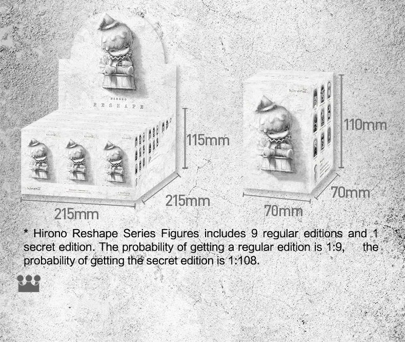 POP MART Hirono Reshape Serie Original Blind Box Mystery Box Erraten Tasche Spielzeug Puppen Nette Anime Figuren Ornamente Sammlung Geschenke – Detail 11