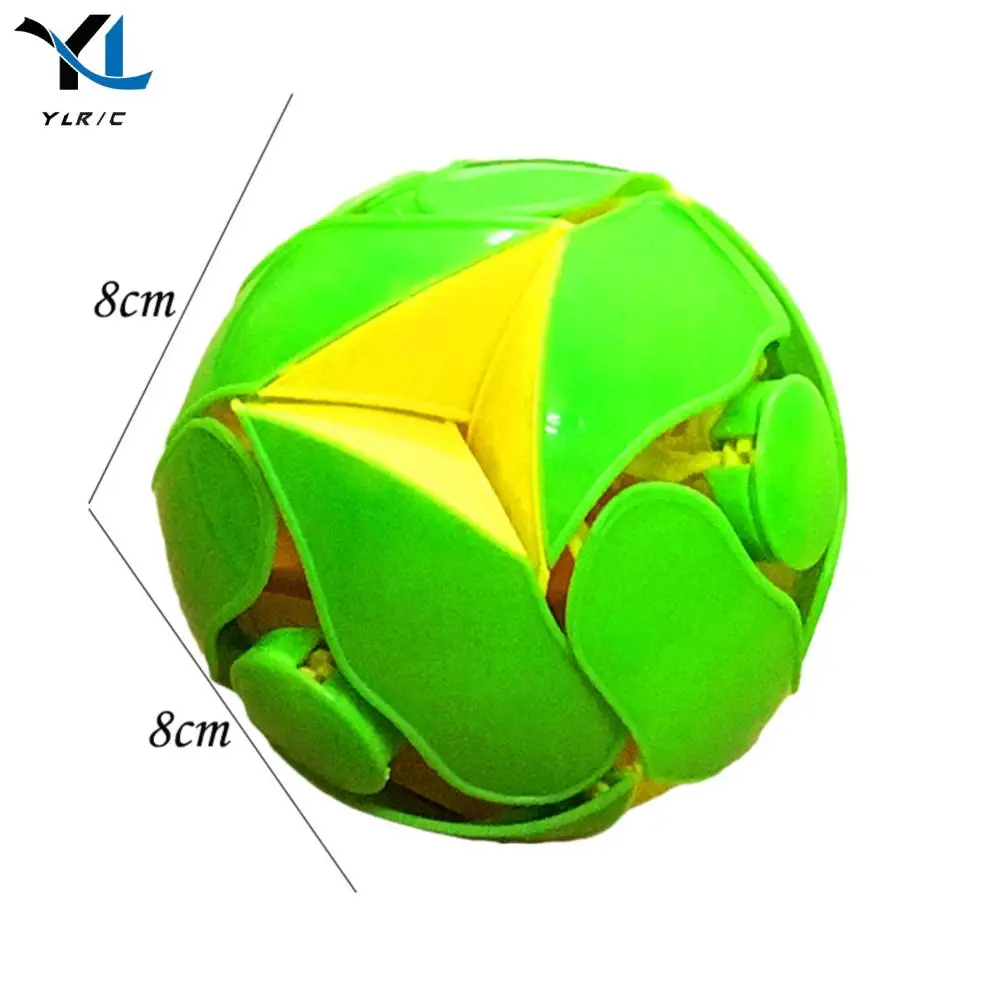 Kids Funny Color Changing Ball Color Flipping Ball Hand Throw Sensory Toy Educational Toy Outdoor Fun Sports Kid Gift