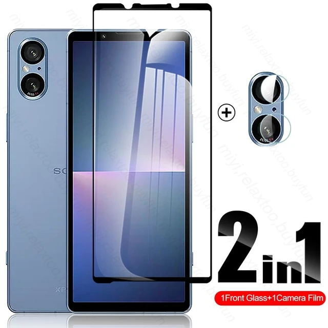 2In1 HD Camera Lens Screen Protector Tempered Glass For Sony Xperia 5 V 5G  2023 XQ-DE54 6.1 Phone Film Song Xperia5V 5V V5 5G - AliExpress