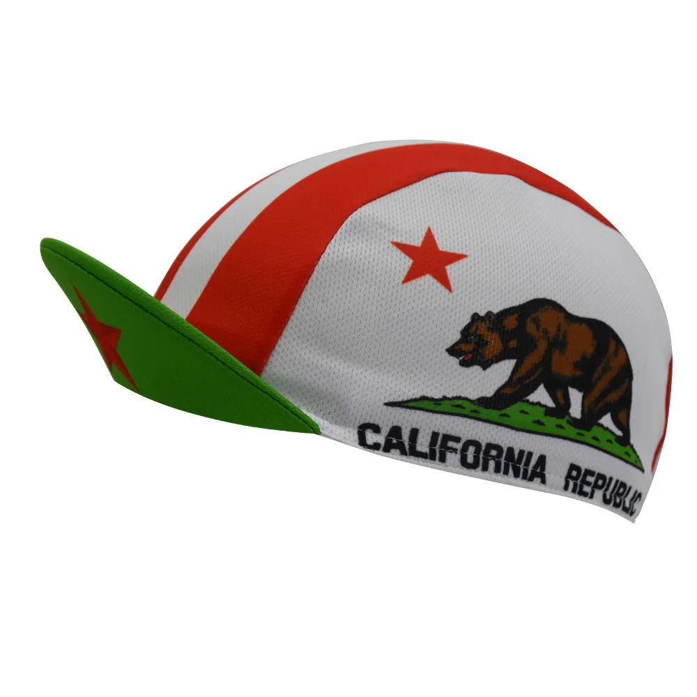 California Cycling Cap Road Bicycle Hat Bike Headwear Men and Women Gorra Ciclismo One Size 2
