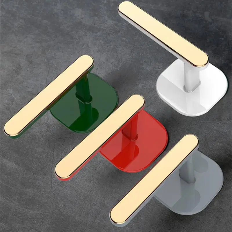 

Wall Hook Abs Multifunctional Light Luxury Traceless Wall Mouted Towel Robe Hanger Plastic Hook Key Holder Coat Hook