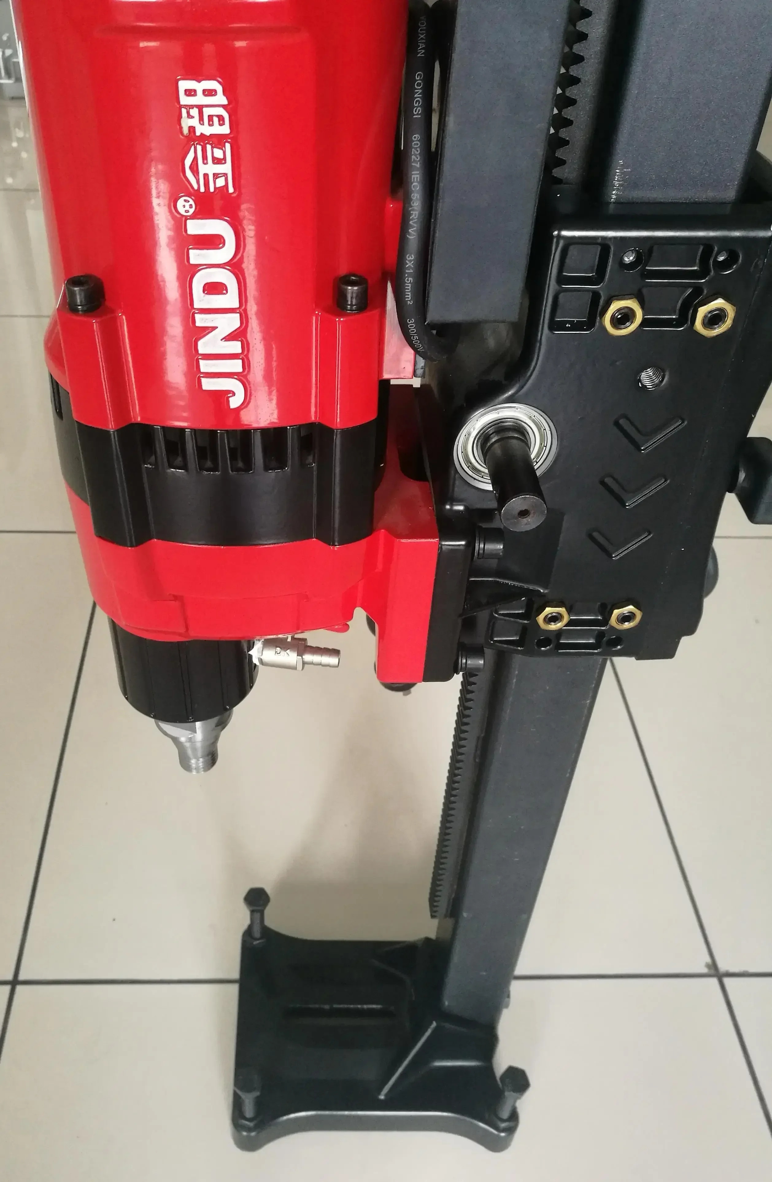 Hole Drilling Machine CF-8260 CE GS 230mm 4000w 750RPM Heavy Duty Industrial Grade Aluminum Body Concrete Core Drilling Machine 2
