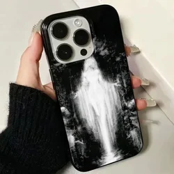 Elegant Sword & White Hair Witch Medieval Artistic Phone Case Cover - iPhone 12 Mini (Only Case B)