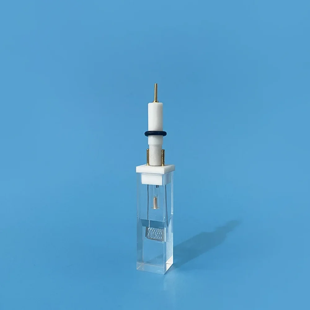 K003 photoelectrochemical cell quartz cell electrochemical with platinum mesh, silver chloride electrode