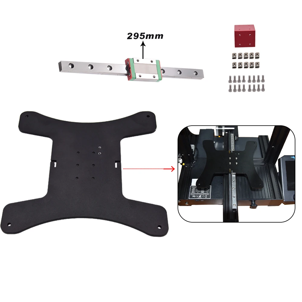 3d printer parts BLV MGN12H linear rail Y Axis upgrade kit For Ender3/Ender3 V2/Ender 3 PRO