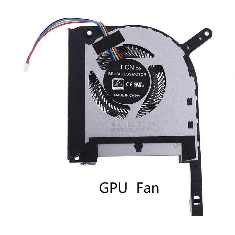 

Laptop CPU GPU Cooling Fan Radiator for DC Brushless for for Strix TUF FX505 Coo