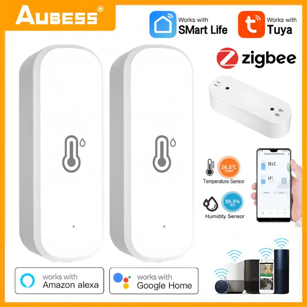 Датчик температуры и влажности ZigBee Tuya
