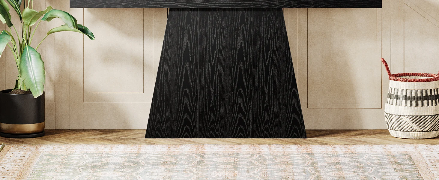modern console tables for entryway