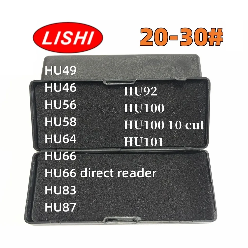 

LiShi 2 in 1 HU49 HU46 HU56 HU58 HU64 HU66 HU83 HU87 HU92 HU100 HU100 10 cut HU101 Locksmith Tools For All Types