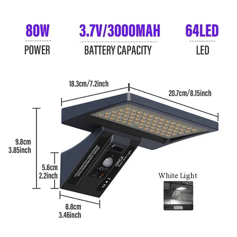 64LED White Light