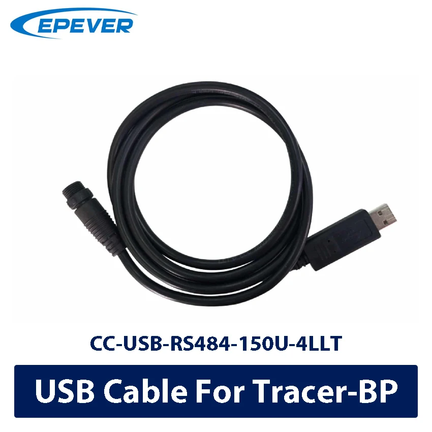 EPEVER CC-USB-RS485-150U-4LLT Communication Cable Applies To TracerBP TracerBPL to PC Waterproof Connector