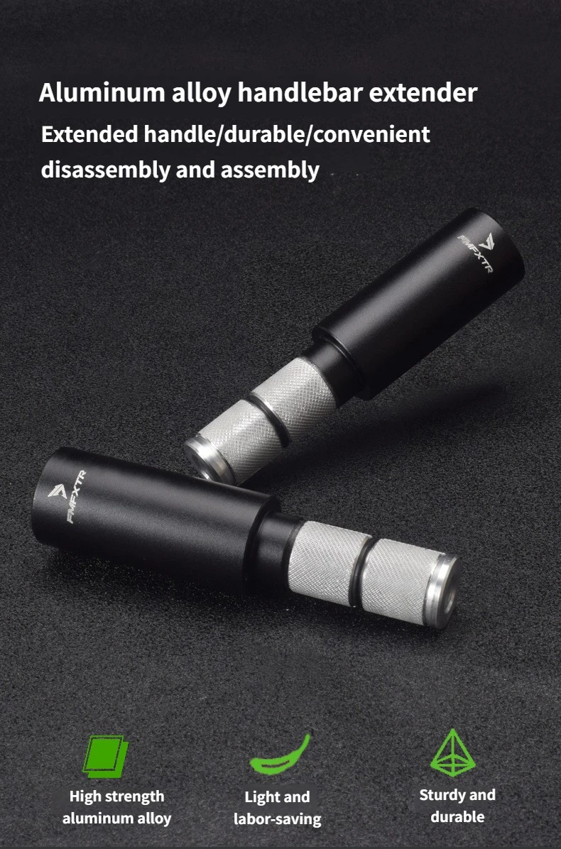 Description Picture 4 of item1Pair Bike Handlebar Extender MTB Road Bike Straight Handle Extension Rod Aluminum Alloy Handlebar Extender Cycling Accessories