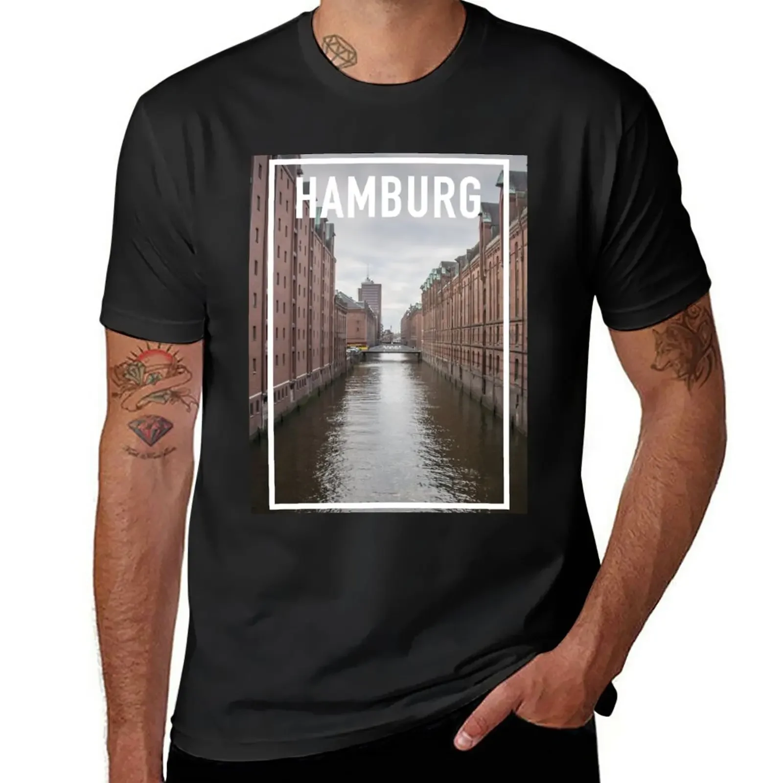 

HAMBURG FRAME T-Shirt anime aesthetic clothes tees fitted t shirts for men